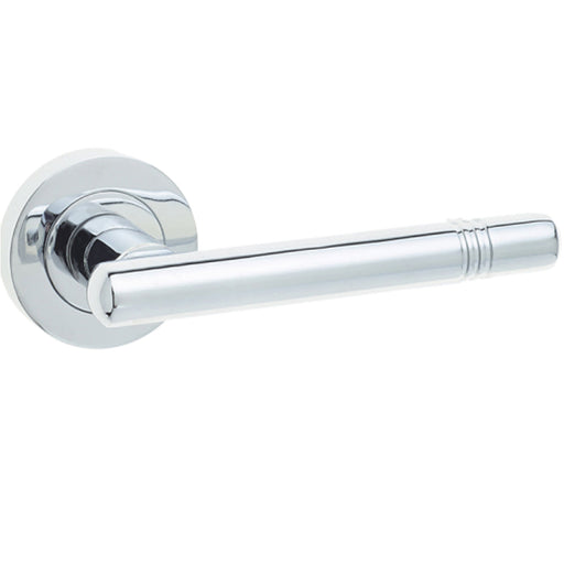 Elegant Polished Chrome Door Handle Modern Homes Interior Handle