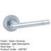 Satin Chrome Door Handle Modern Interiors Interior Handle (1)-1