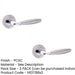 PACK Elegant Polished Chrome Satin Chrome Door Handle Internal Doors Interior Handle (1)-1