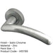 Satin Chrome Door Handle Stylish Interiors Interior Handle-1