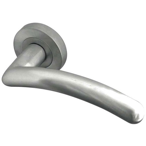 Satin Chrome Door Handle Stylish Interiors Interior Handle