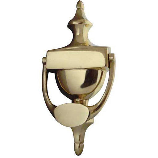 Elegant 170mm Polished Brass Door Knockers Classic Home Decor External Outdoor Knocker