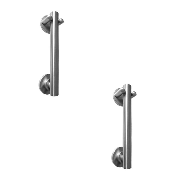 PACK Premium 150mm Satin Stainless Steel Door Knockers Modern Homes External Outdoor Knocker