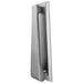 Stylish Contemporary Satin Chrome Door Knockers 157mm External Outdoor Knocker