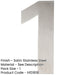 150mm Satin Stainless Steel Door Numeral Number Premium Quality Large House Sign (1)-1