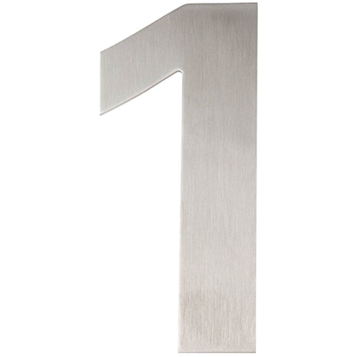 150mm Satin Stainless Steel Door Numeral Number Premium Quality Large House Sign (1)