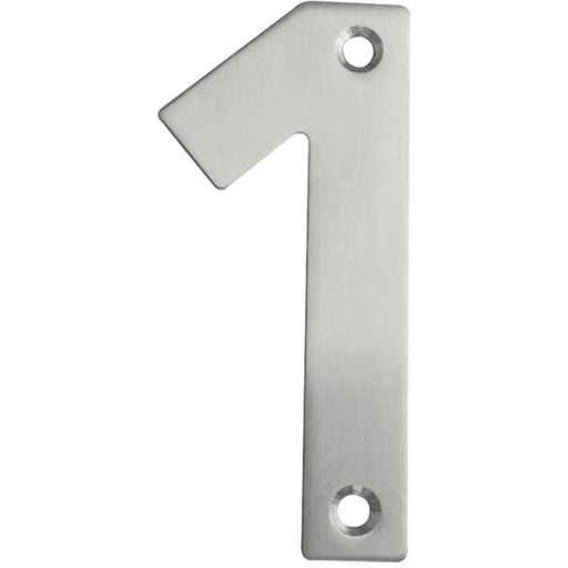 75mm Satin Stainless Steel Door Numeral Number Premium Quality Wall House Sign