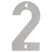 75mm Satin Stainless Steel Door Numeral Number Premium Quality Wall House Sign (1)