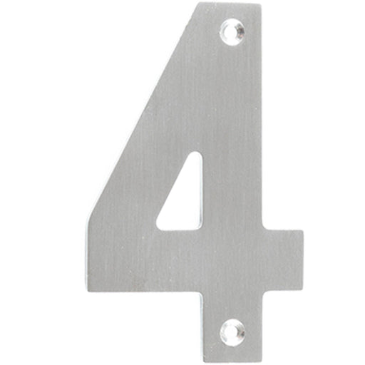 75mm Satin Stainless Steel Door Numeral Number Premium Quality Wall House Sign (3)