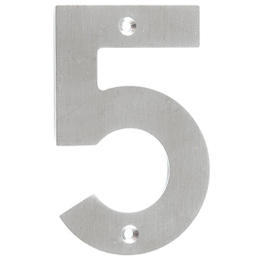 75mm Satin Stainless Steel Door Numeral Number Premium Quality Wall House Sign (4)