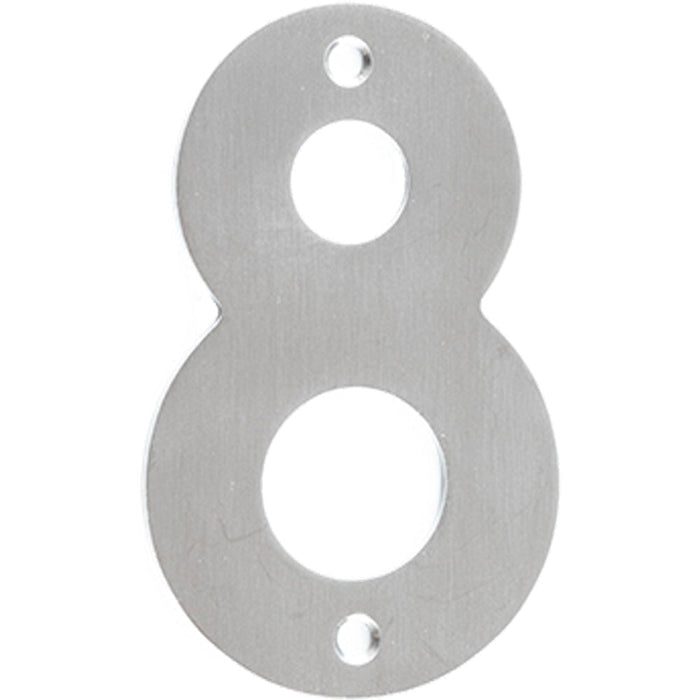 75mm Satin Stainless Steel Door Numeral Number Premium Quality Wall House Sign (7)