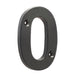 75mm Matt Black Door Numeral Number Premium Quality Wall House Sign