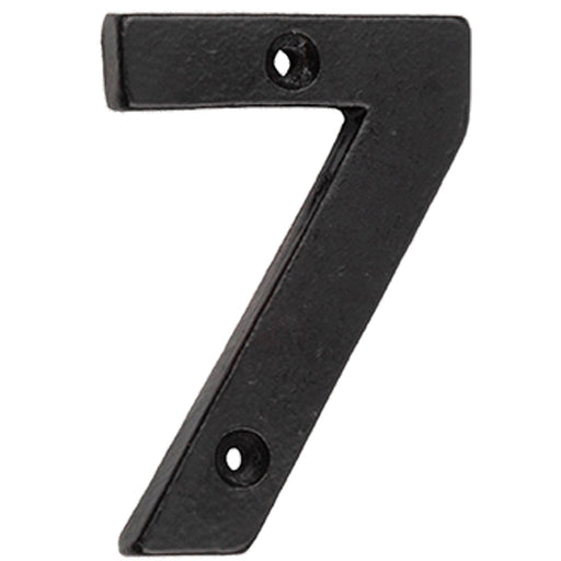 75mm Matt Black Door Numeral Number Premium Quality Wall House Sign (7)