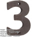 75mm Beeswax Iron Door Numeral Number Premium Quality Wall House Sign (3)-1