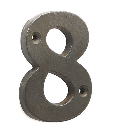 75mm Beeswax Iron Door Numeral Number Premium Quality Wall House Sign (7)