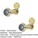 PACK Degree Door Viewers 35-55mm Doors with Satin Brass Finish-1