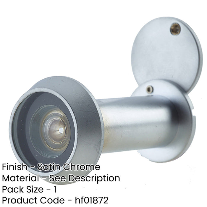 Degree Door Viewers 35-55mm Doors with Satin Chrome Finish-1