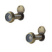 PACK Degree Door Viewers 50-70mm Doors with Intumescent Feature Antique Brass Finish