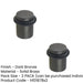 PACK Elegant Dark Bronze Solid Brass Door Stops Home Office Solid Brass Rubber Stopper (1)-1