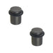 PACK Elegant Dark Bronze Solid Brass Door Stops Home Office Solid Brass Rubber Stopper (1)