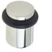 Stylish Polished Nickel Door Stops Home Office Solid Brass Rubber Stopper