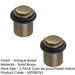 PACK Antique Brass Stepped Door Stops Elegant Home Decor Solid Brass Rubber Stopper (1)-1