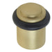 Elegant Satin Brass Stepped Door Stops Home Office Solid Brass Rubber Stopper