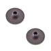 PACK Durable Dark Bronze Wall Mounted Doorstop with Plain Base Solid Brass Rubber Stopper (1)