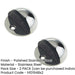PACK Premium 50mm Polished Stainless Steel Door Stop Rubber Stopper Protector (1)-1