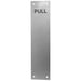 Premium Engraved Fingerplates 'Pull' Satin Anodised Aluminium 305x75mm Door Protector Plate