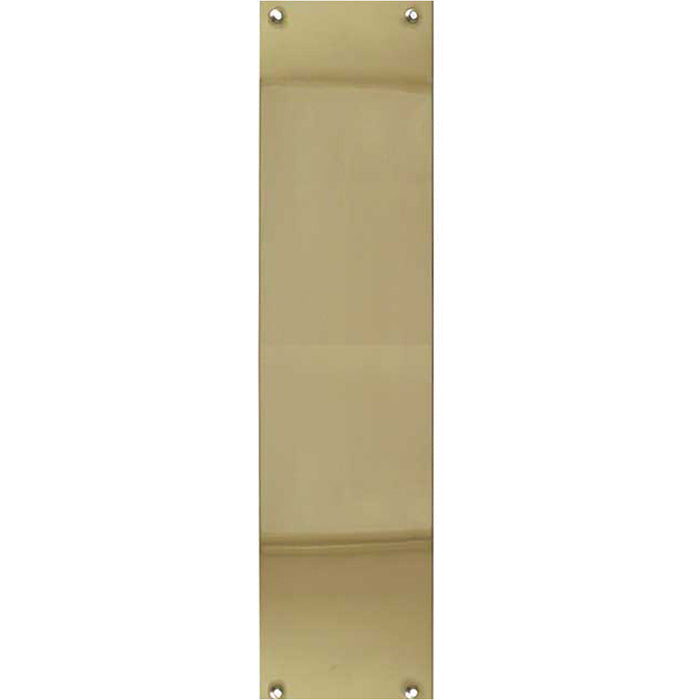 Premium Polished Brass Fingerplates 350x75mm Elegant Door Finishes Door Protector Plate