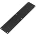 High-Quality Black Fingerplates 350x75mm Interior Design Door Protector Plate