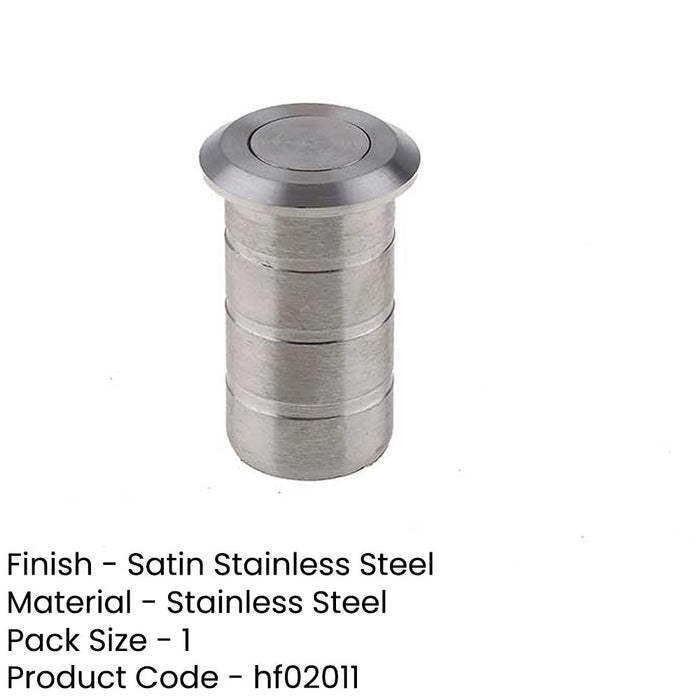 Durable Stainless Steel Floor Bolt Socket Concrete 20x25mm Dust Proof Design-1