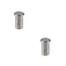 PACK Durable Stainless Steel Floor Bolt Socket Concrete 20x25mm Dust Proof Design (1)