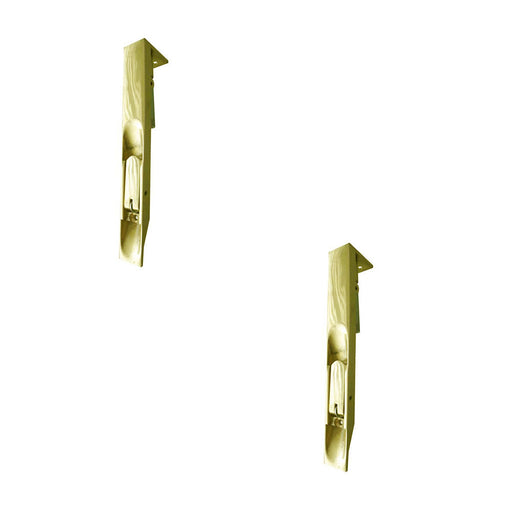 PACK Premium Brass Lever Action Flushbolts 150x20mm Enhanced Security (1)