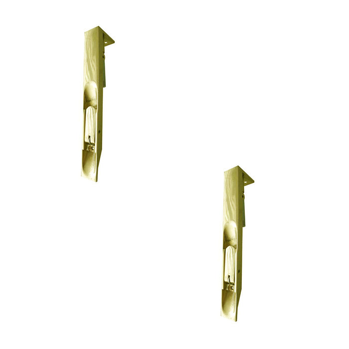 PACK Premium Brass Lever Action Flushbolts 200x19mm Enhanced Security (1)