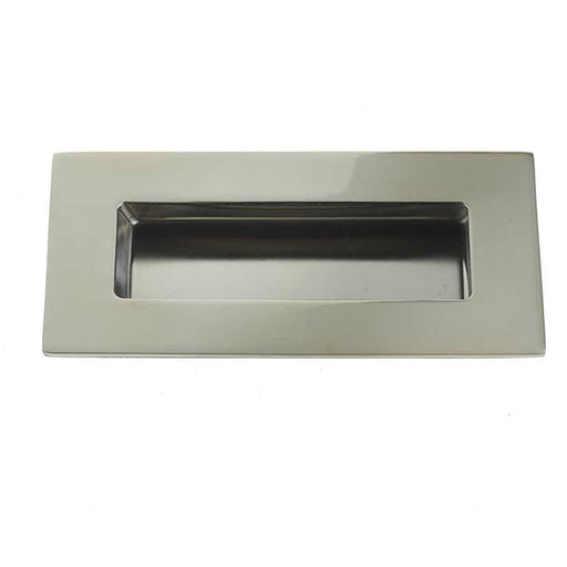 Premium Polished Stainless Steel Flush Pulls 100x50mm Modern Doors Recessed Door Handle