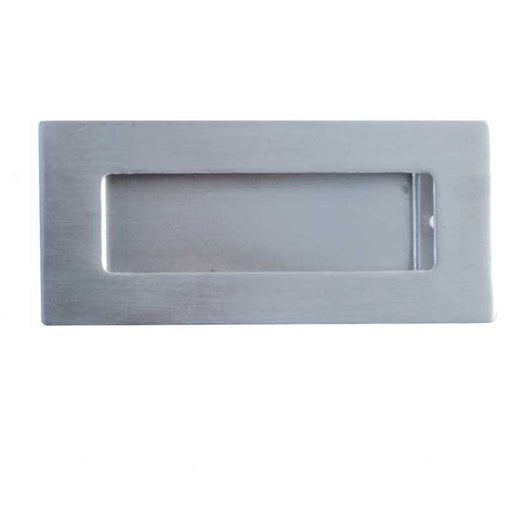 Premium Satin Stainless Steel Flush Pulls 100x50mm Modern Doors Recessed Door Handle