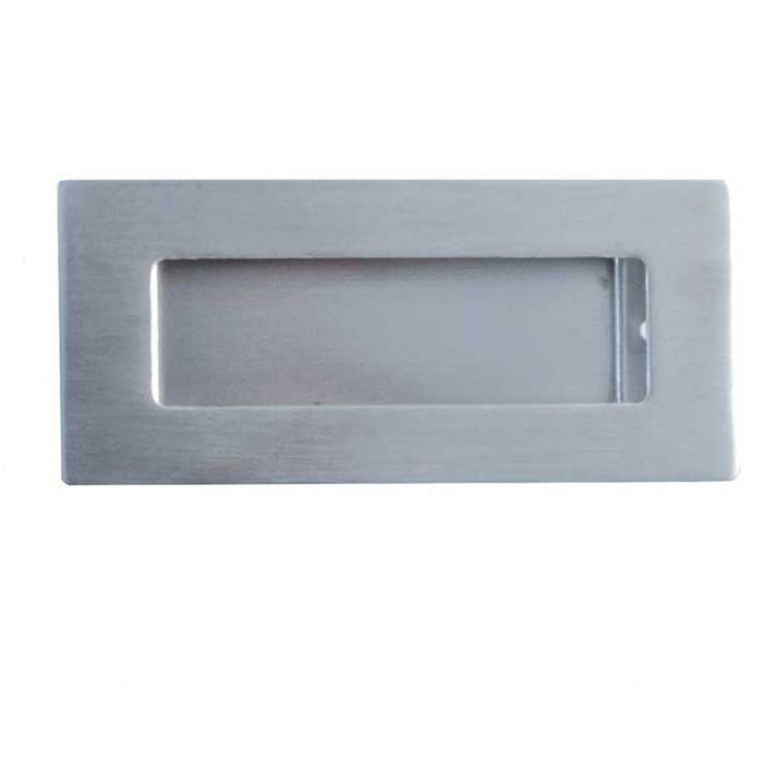 Premium Satin Stainless Steel Flush Pulls 100x50mm Modern Doors Recessed Door Handle