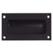 Elegant 75mm Black Flush Pulls Cabinets Furniture Recessed Door Handle