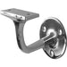 Durable 75mm Polished Chrome Zinc Handrail Brackets Safety Style Stair Bannister Holder