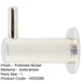 Durable Polished Nickel Cupboard Hook Stylish Organization Wall Mounted Clothing Hook-1