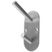 Durable Satin Stainless Steel Coat Hook 90x45mm Wall Mounted Clothing Hook