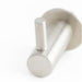 Elegant 37mm Satin Stainless Steel Single Robe Hook Modern Bathrooms Closets Wall Mounted Clothing Hook
