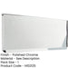 Stylish Polished Chrome Inner Door Tidies 304x88mm Sleek Finish Internal Letter Plate-1