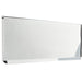 Sleek Polished Chrome Plain Inner Door Tidies 280x80mm Modern Interiors Internal Letter Plate