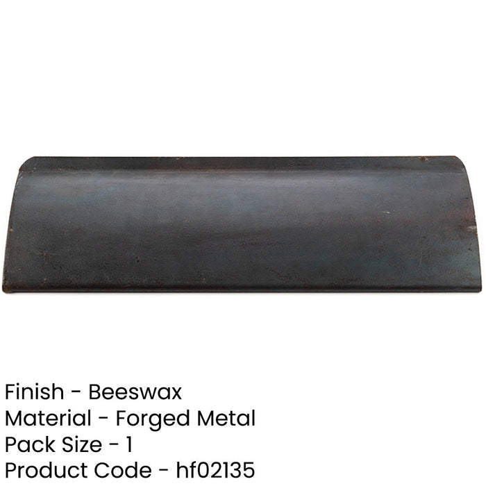 Beeswax Inner Door Tidy 355x126mm Organized Spaces Internal Letter Plate-1