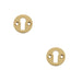 PACK Polished Brass Round Escutcheon 32mm Standard Keyway Hole Cover (1)