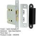 Durable Satin Nickel Bathroom Locks with Square Forend Radiused Strike Plate 76mm Door Lock-1