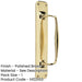 Elegant Windsor Pull Handle Polished Brass Stylish Home Décor Door Handle-1
